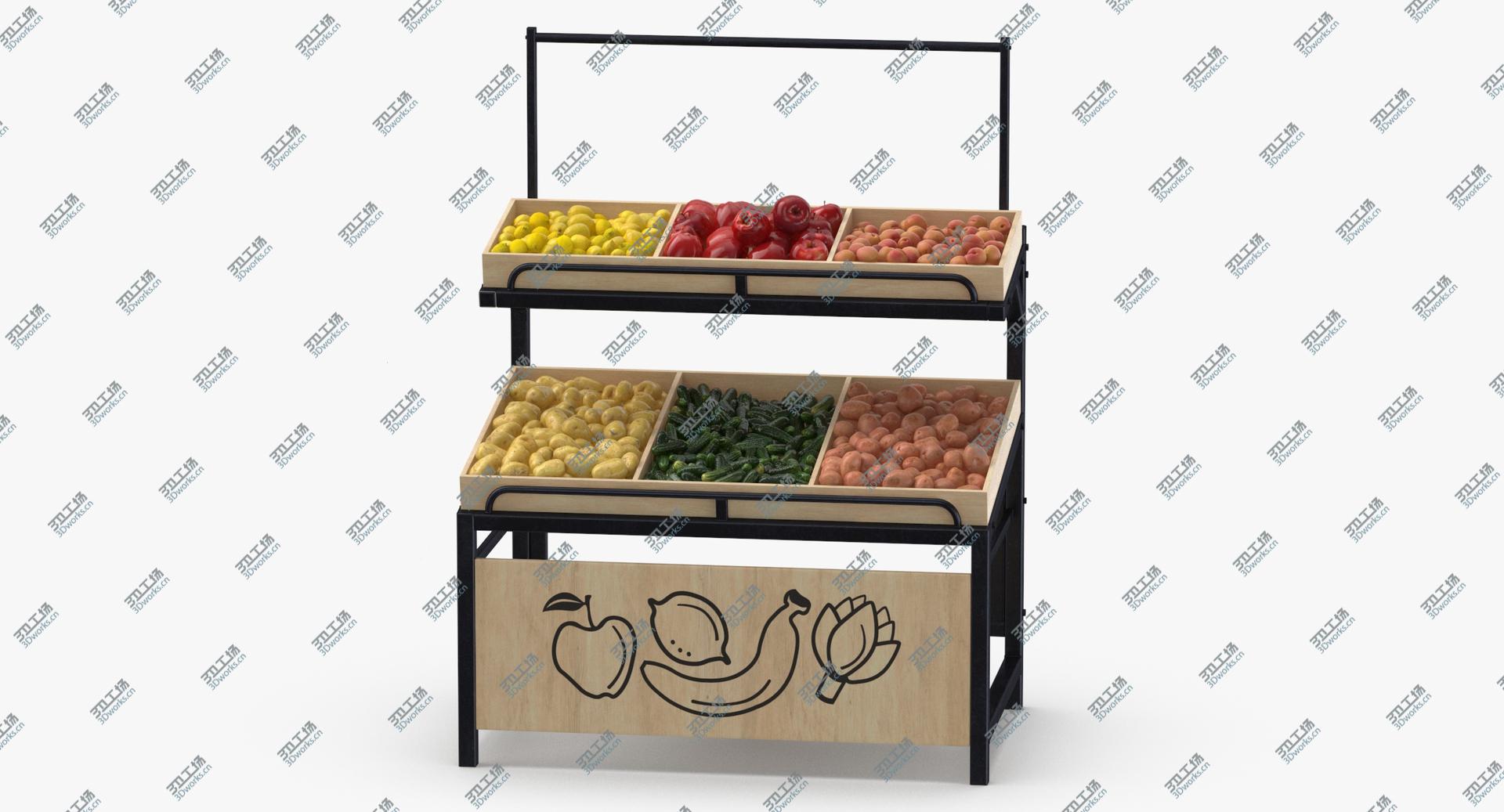 images/goods_img/202105073/3D Wooden Display Rack 06 With Fruits and Vegetables Without Tag/5.jpg